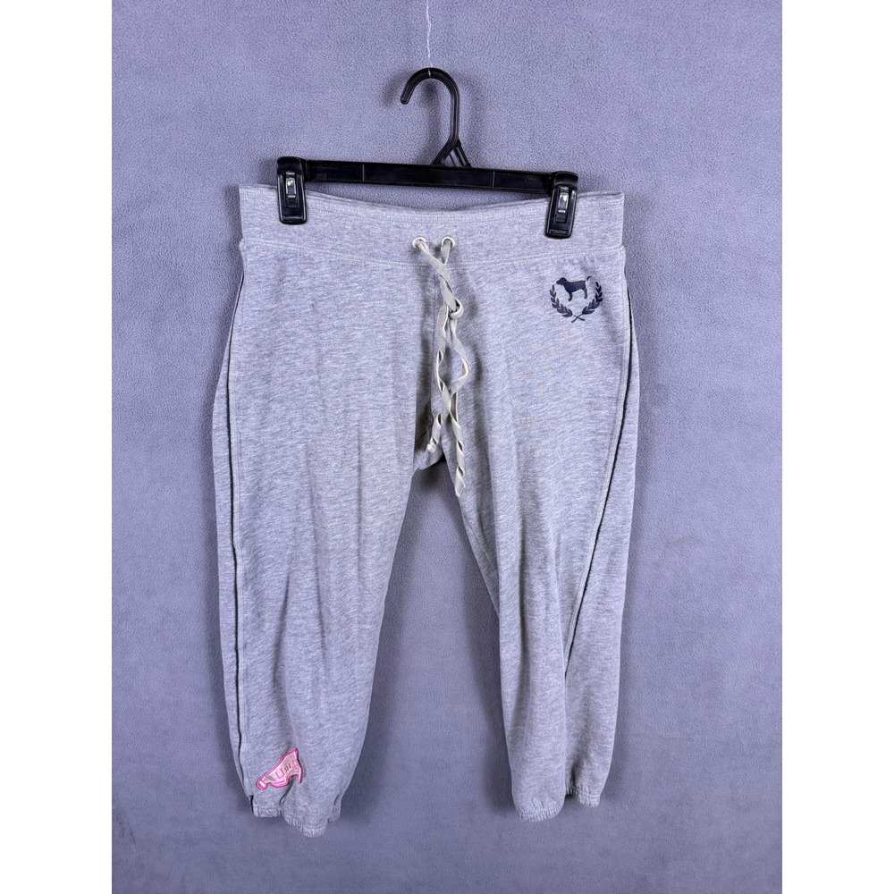 VTG Y2K PINK Victoria's Secret Sweatpants Womens S University of Pink Joggers